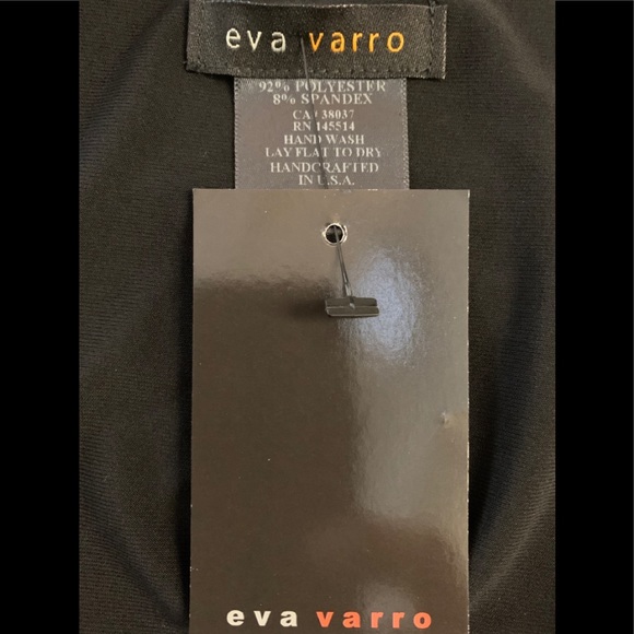 EVA VARRO LONG SLV. EMPIRE WAIST ONE BUTTON JACKET - Picture 2 of 2